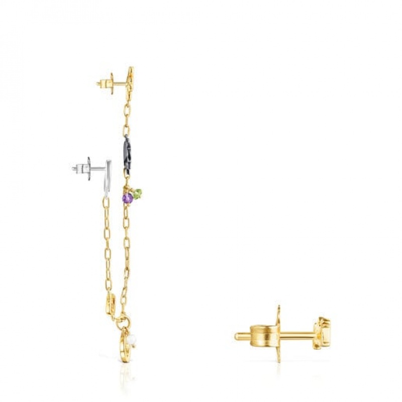 Tous Good Vibes With Gemstones Ohrringe Gold | Österreich-KIAXUP389