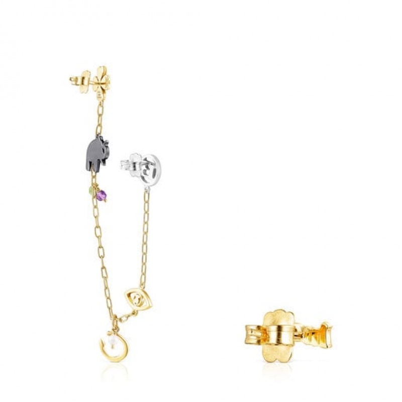 Tous Good Vibes With Gemstones Ohrringe Gold | Österreich-KIAXUP389