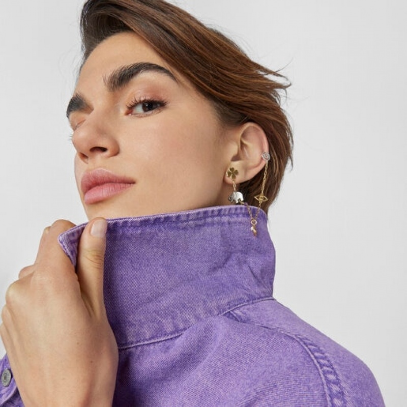 Tous Good Vibes With Gemstones Ohrringe Gold | Österreich-KIAXUP389