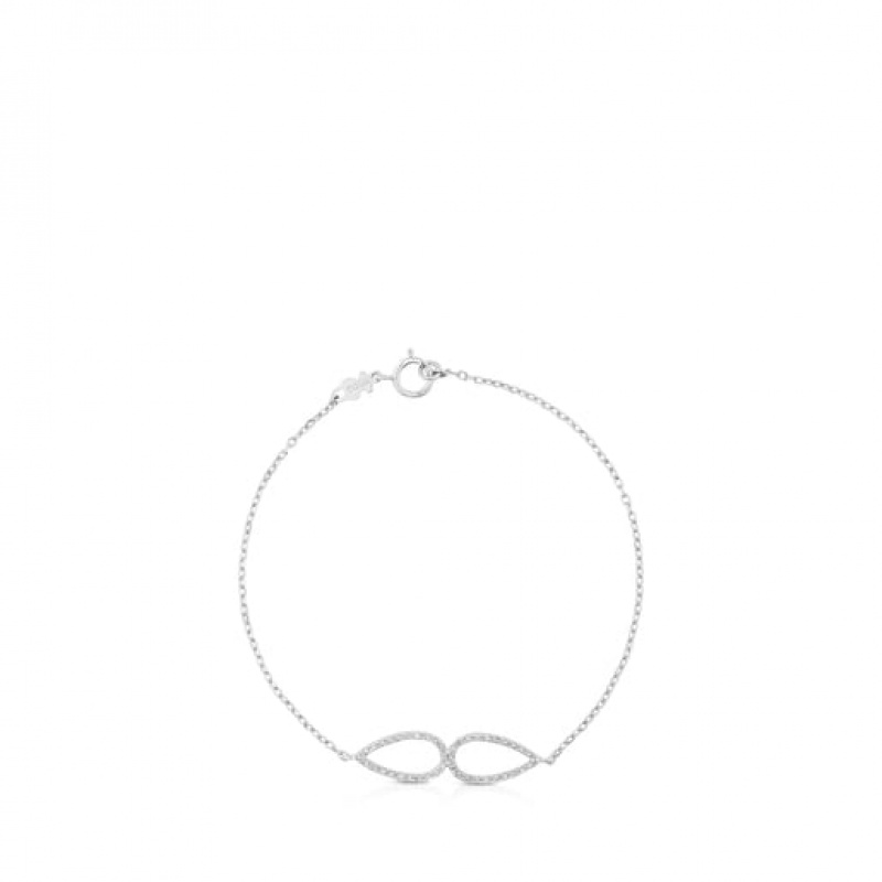 Tous Happy Moments Diamonds Armband Silber | Österreich-OGZPML517