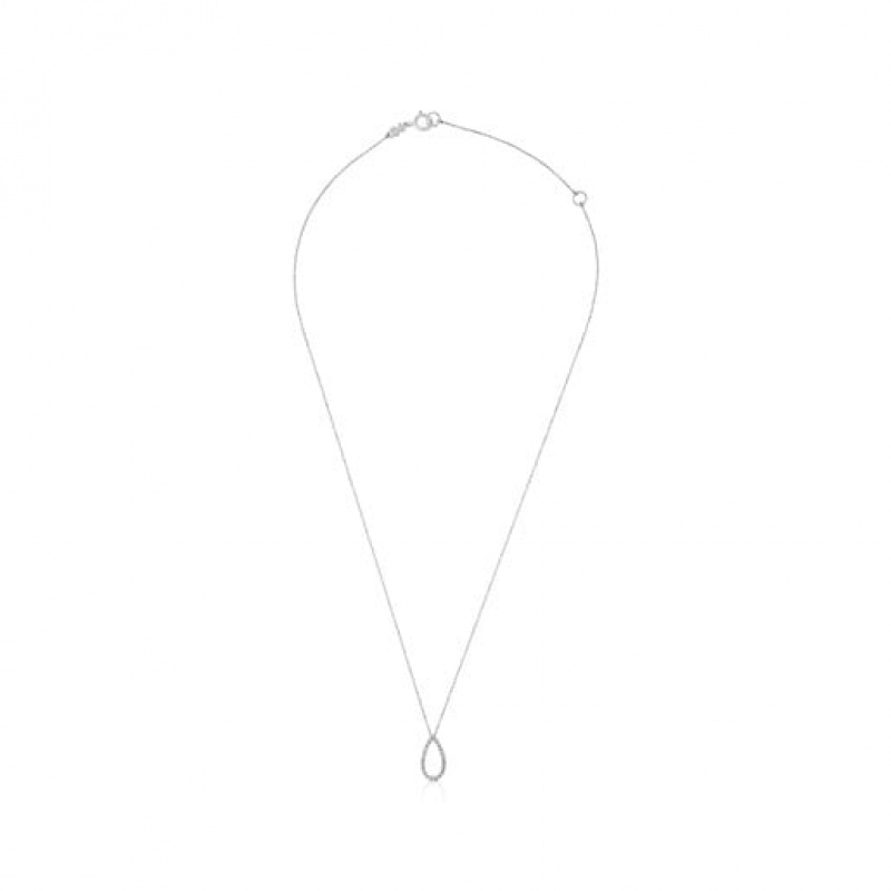 Tous Happy Moments With Diamonds Halskette Silber | Österreich-TLWPIO751