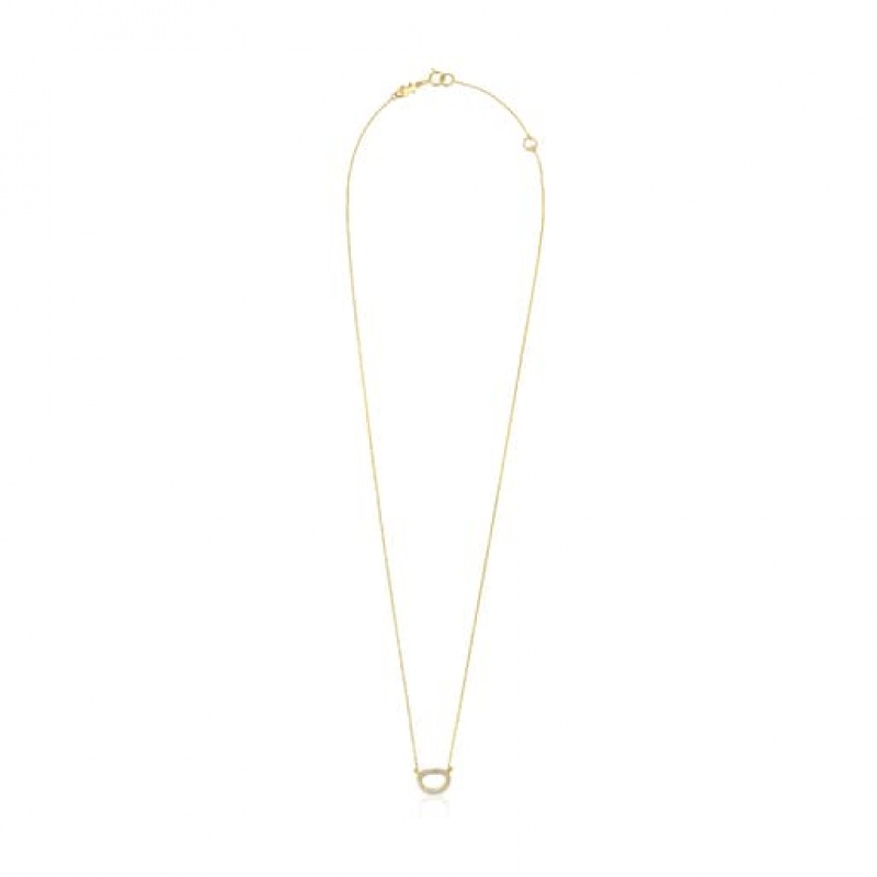 Tous Hav With Circle Of Diamonds Halskette Gold | Österreich-WRPCOM573