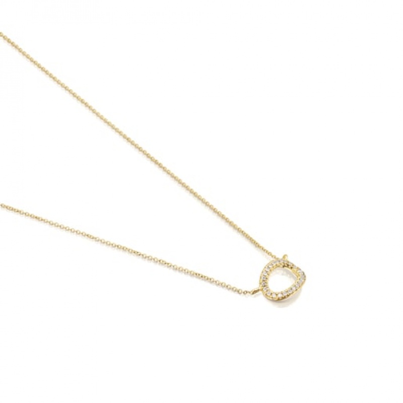 Tous Hav With Circle Of Diamonds Halskette Gold | Österreich-WRPCOM573