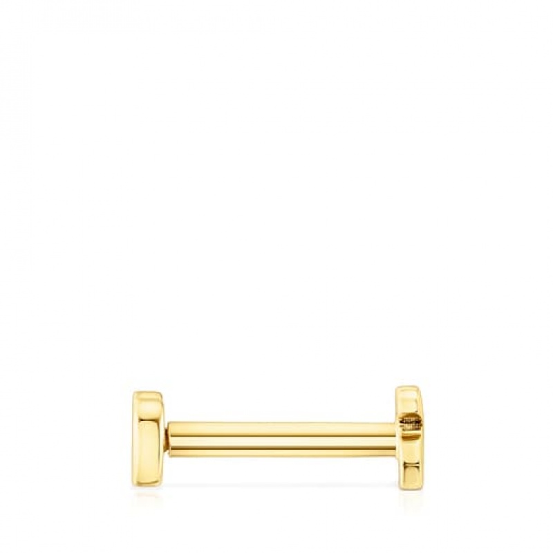 Tous Heart Motif Ear Ohrringe Gold | Österreich-SAEOXM901
