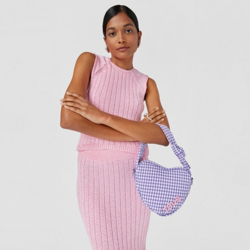 Tous Heart   Carol Vichy Umhängetasche Lilac | Österreich-TZOMKN087
