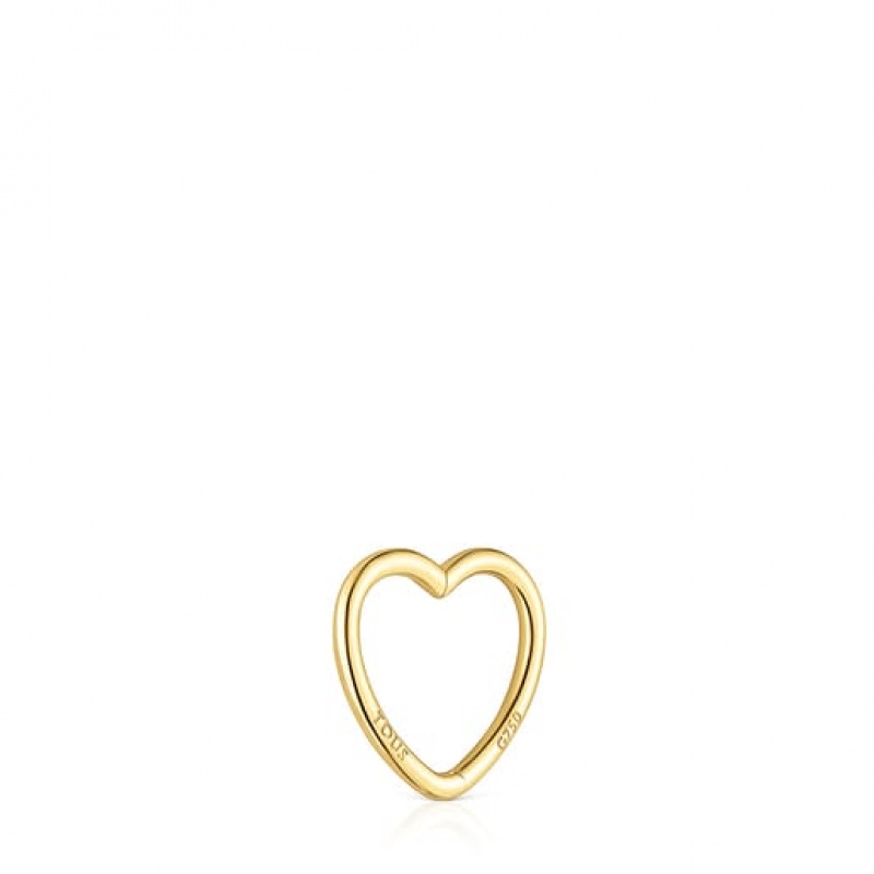 Tous Heart-shaped Ohrringe Gold | Österreich-HUVNCE574