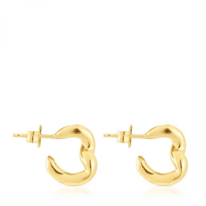 Tous Hoop New Hav Ohrringe Gold | Österreich-HSZFVE569
