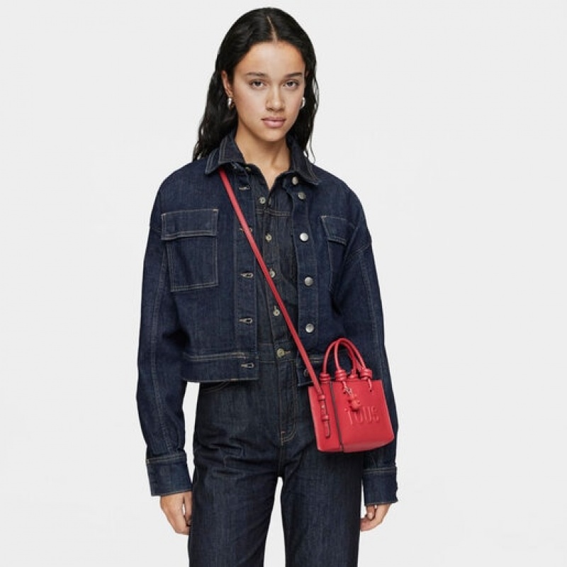 Tous Horizontal La Rue New Mini Taschen Rot | Österreich-SHJXOD296