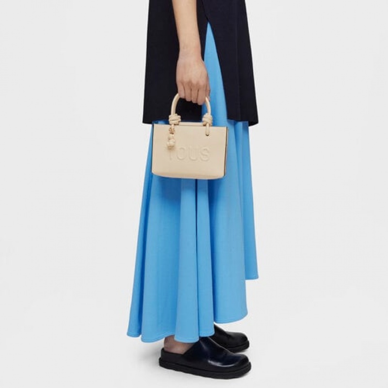 Tous Horizontal La Rue New Mini Taschen Beige | Österreich-JAXRKH965