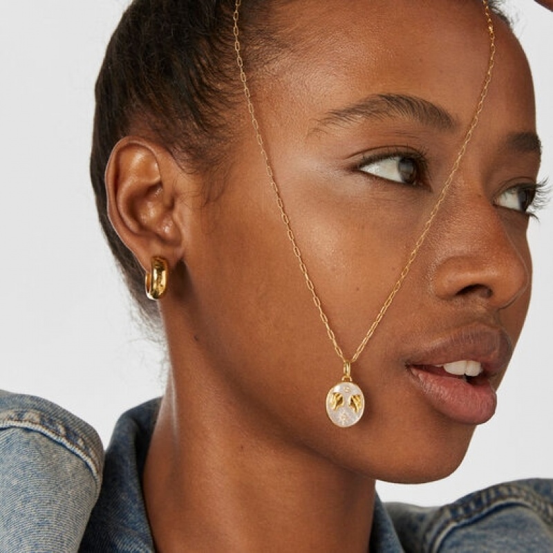 Tous Horoscope Gemini With Mother-of-pearl Anhänger Gold | Österreich-HUQVWI065