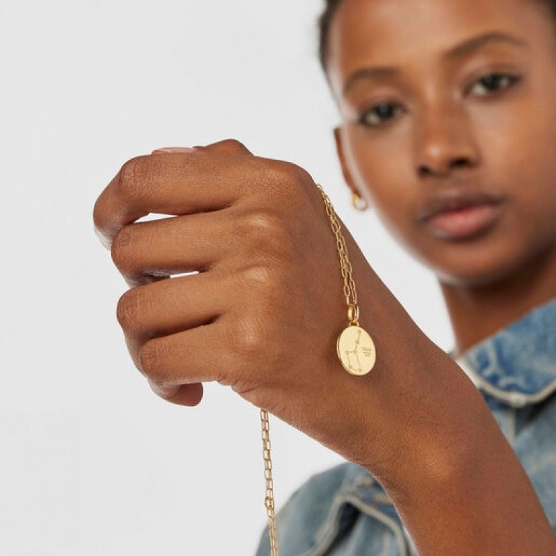 Tous Horoscope Gemini With Mother-of-pearl Anhänger Gold | Österreich-HUQVWI065