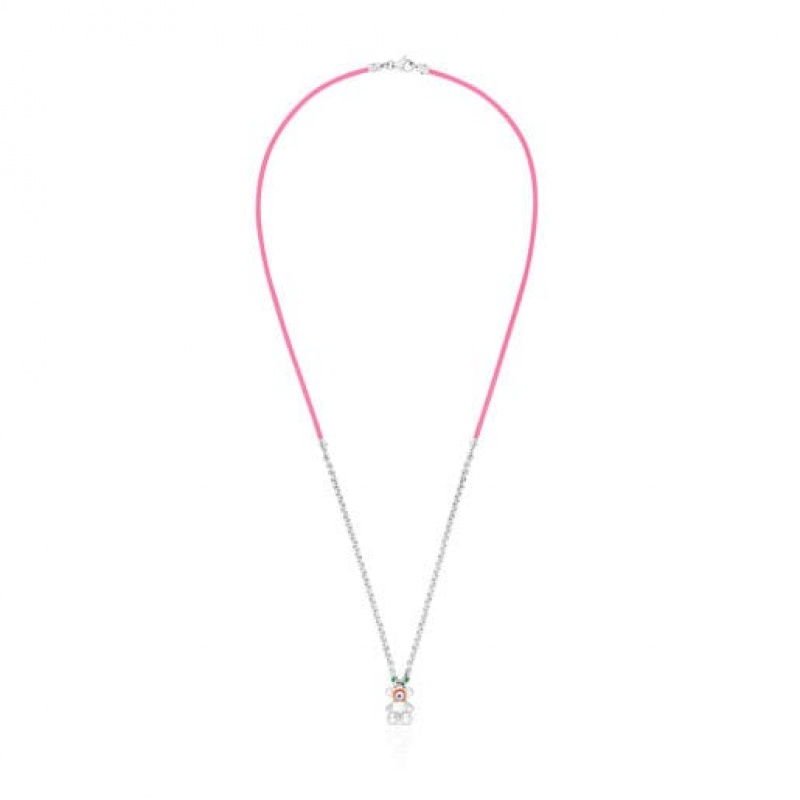 Tous Instint Moutt Elastic With Steel Halskette Silber | Österreich-ATYSDN243