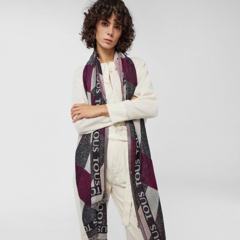 Tous Jacquard Kaos Mini Stripes Foulards Mehrfarbig | Österreich-MPZRCI782