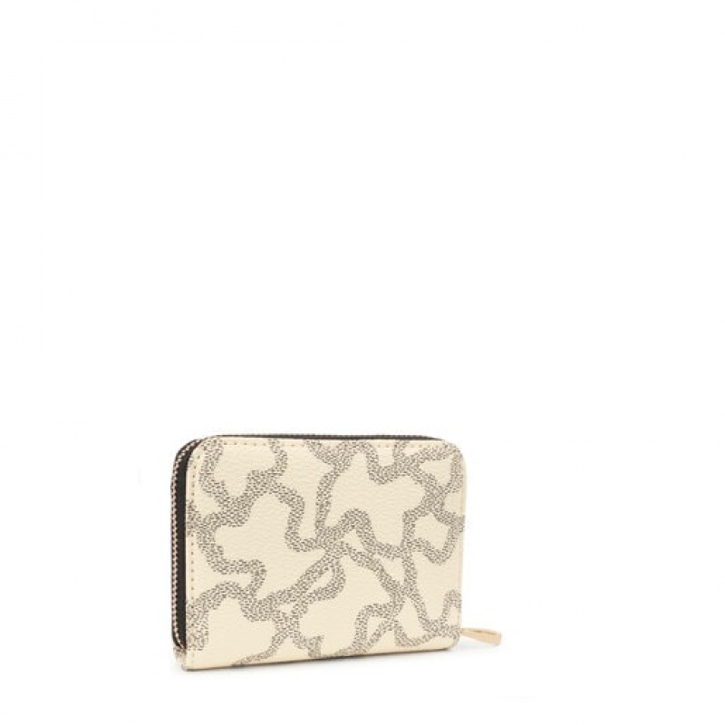 Tous Kaos Icon Change Geldbörse Beige | Österreich-QCNHAP738