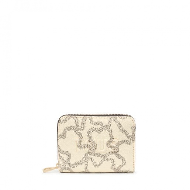 Tous Kaos Icon Change Geldbörse Beige | Österreich-QCNHAP738