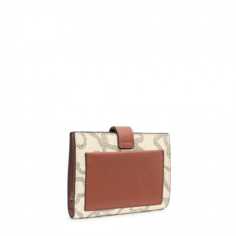 Tous Kaos Icon Geldbörse Beige | Österreich-CMXLQZ756