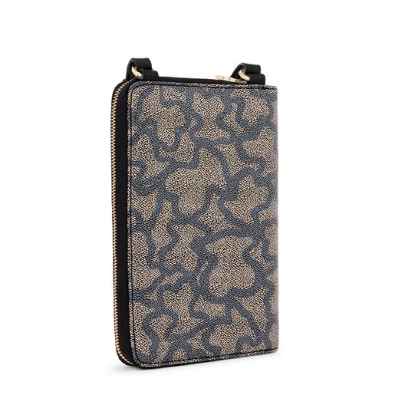 Tous Kaos Icon Hanging Phone Pouch With Geldbörse Schwarz | Österreich-OFEPXJ869