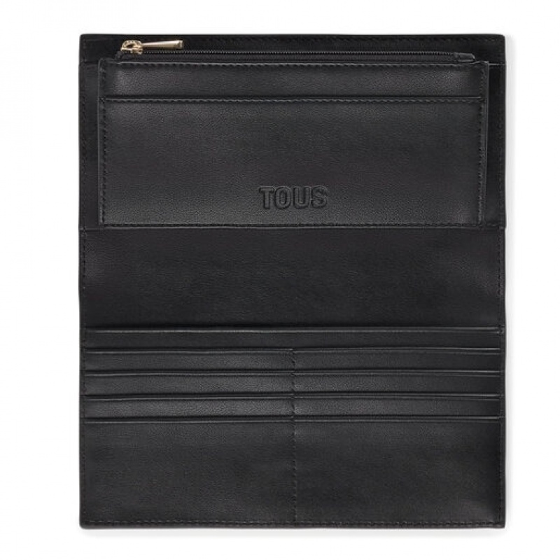 Tous Kaos Icon Pocket Geldbörse Schwarz | Österreich-FNIOSV421