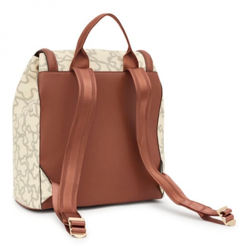 Tous Kaos Icon Rucksack Beige | Österreich-NPSCOQ327