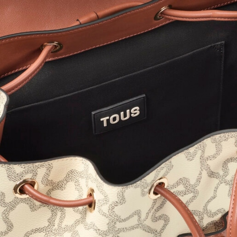 Tous Kaos Icon Rucksack Beige | Österreich-NPSCOQ327