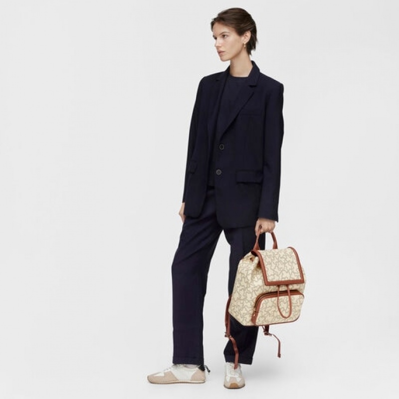 Tous Kaos Icon Rucksack Beige | Österreich-NPSCOQ327