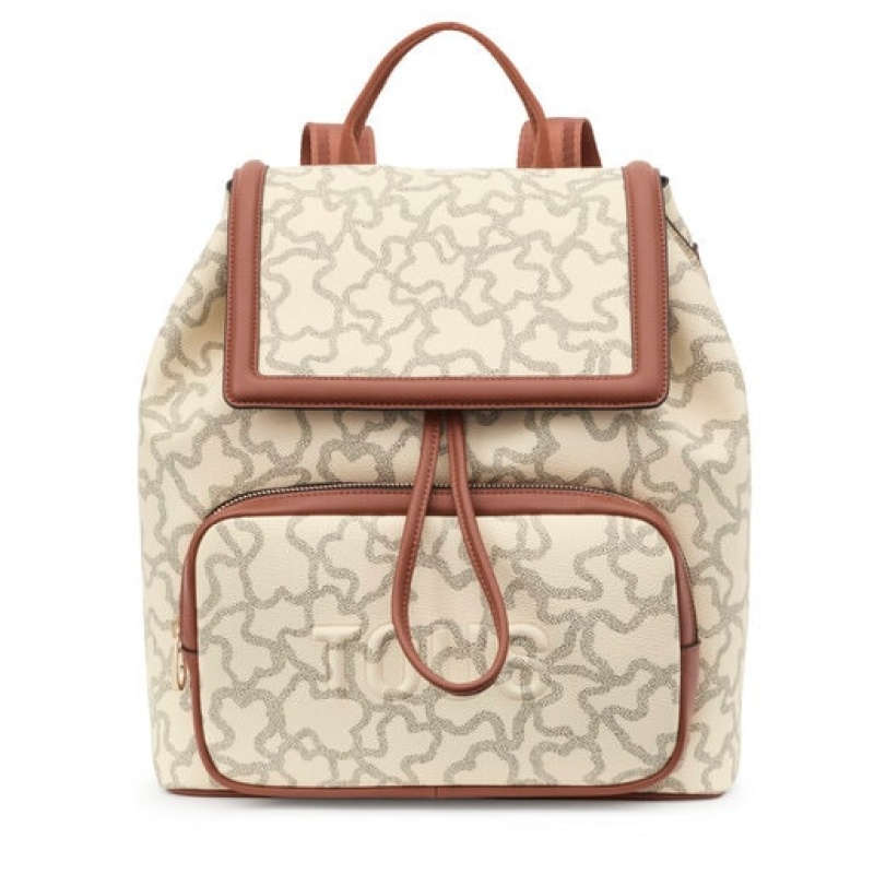 Tous Kaos Icon Rucksack Beige | Österreich-NPSCOQ327