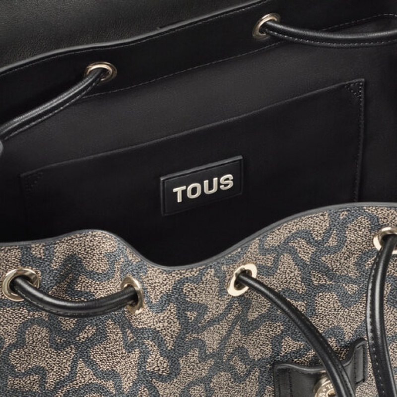 Tous Kaos Icon Rucksack Schwarz | Österreich-ZYXFHR984