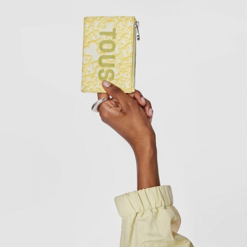 Tous Kaos Mini Evolution Change-cardholder Geldbörse Gelb | Österreich-LOSRJH730