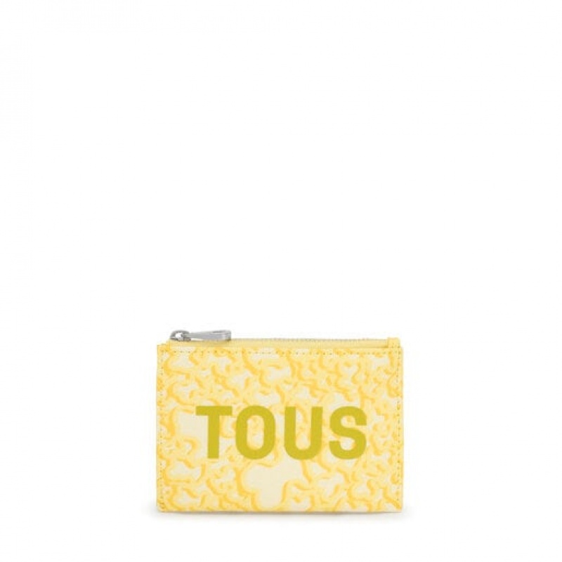 Tous Kaos Mini Evolution Change-cardholder Geldbörse Gelb | Österreich-LOSRJH730