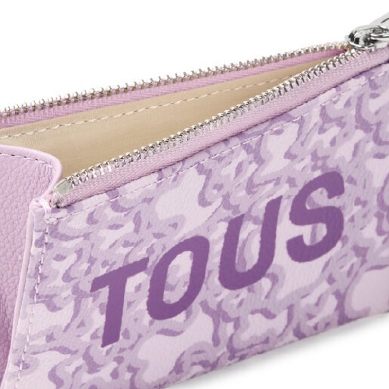 Tous Kaos Mini Evolution Change-cardholder Geldbörse Lila | Österreich-SZJLXY348