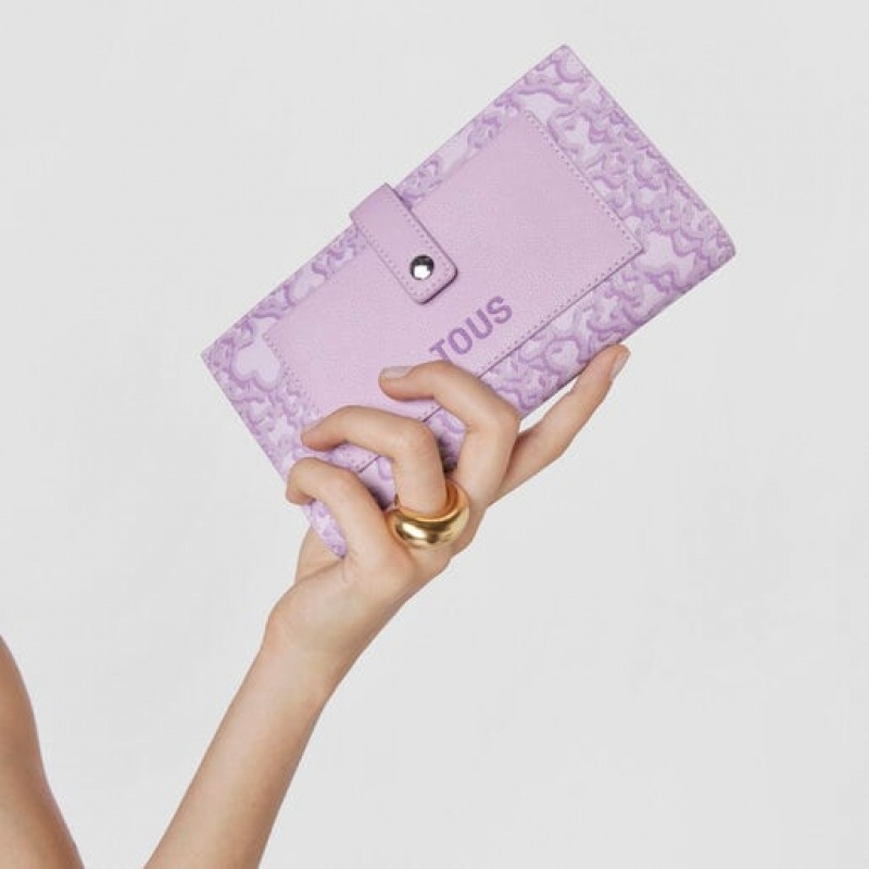 Tous Kaos Mini Evolution Pocket Geldbörse Lila | Österreich-NBQEHW520