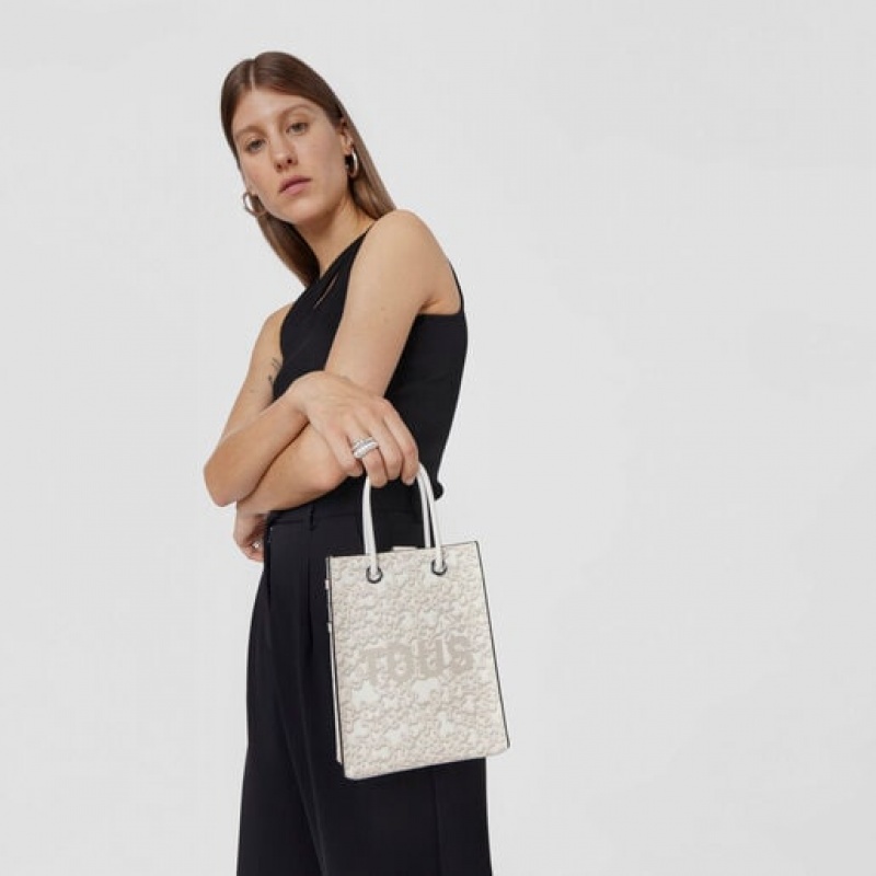 Tous Kaos Mini Evolution Pop Mini Handtasche Grau | Österreich-QUCKBA723