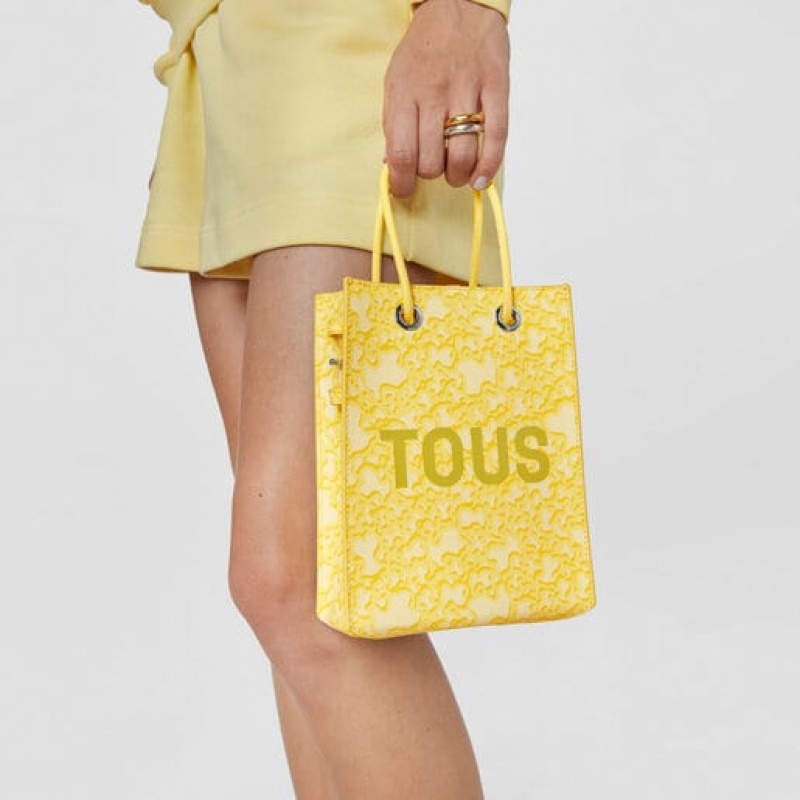 Tous Kaos Mini Evolution Pop Mini Handtasche Gelb | Österreich-LAMCYJ349