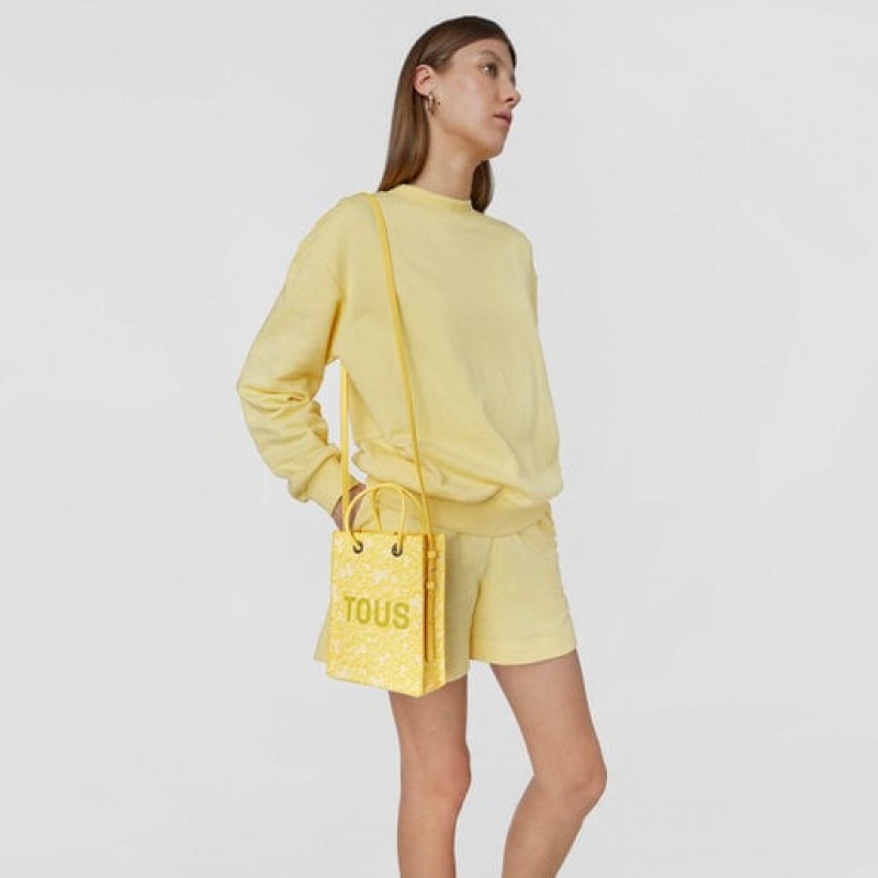 Tous Kaos Mini Evolution Pop Mini Handtasche Gelb | Österreich-LAMCYJ349