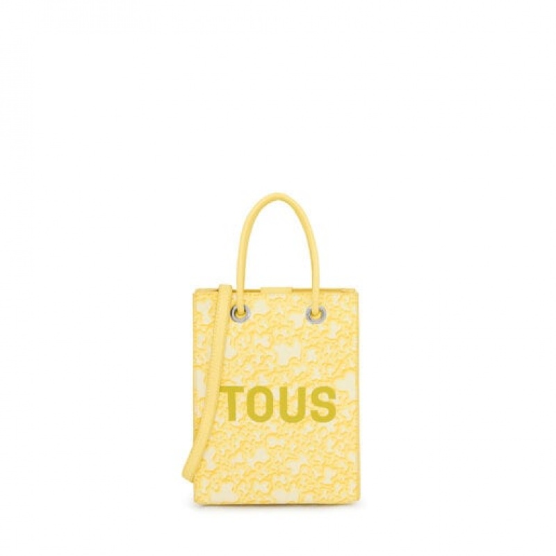 Tous Kaos Mini Evolution Pop Mini Handtasche Gelb | Österreich-LAMCYJ349
