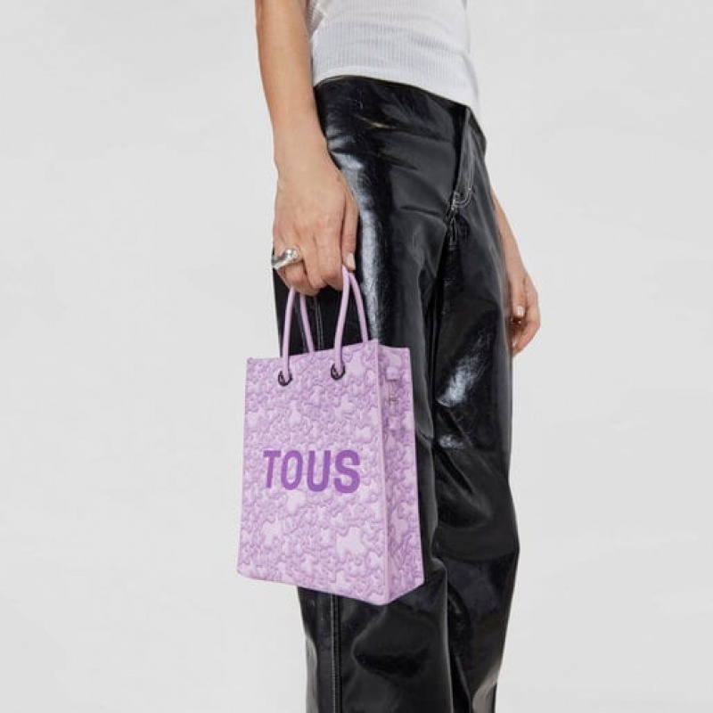 Tous Kaos Mini Evolution Pop Mini Handtasche Lila | Österreich-PITFZO645