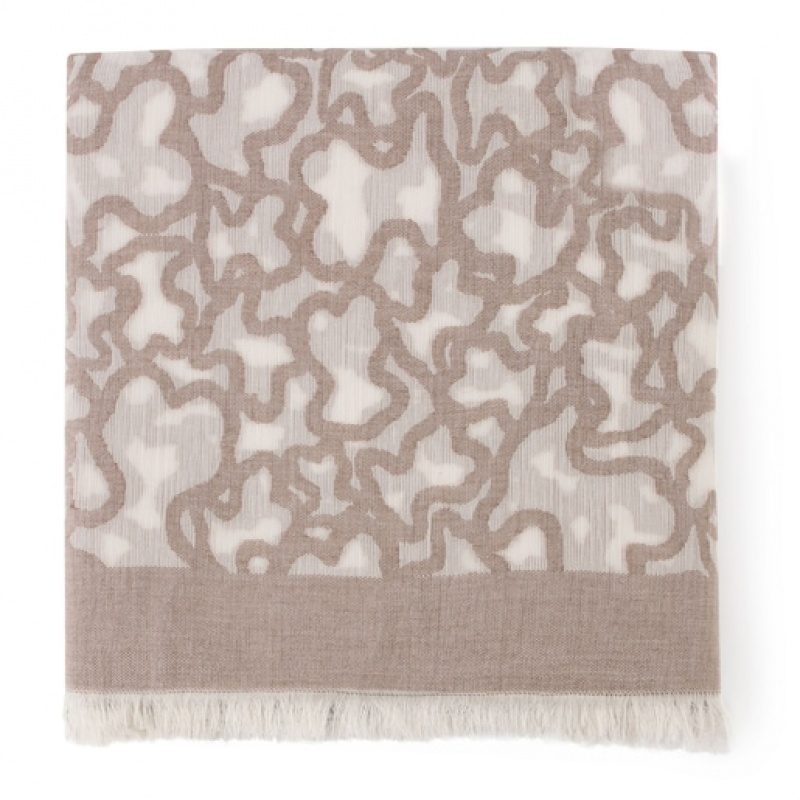 Tous Kaos Schal Taupe | Österreich-QDUEMR362