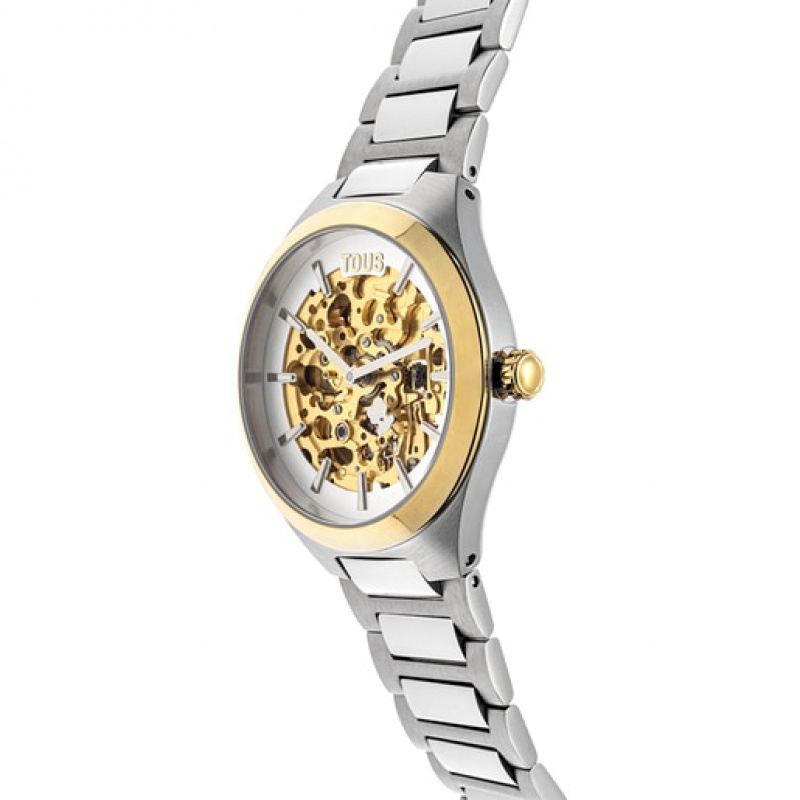 Tous Karat Round Analogue Ipg Steel With A Steel Wristband Uhren Silber | Österreich-EZGUPL120