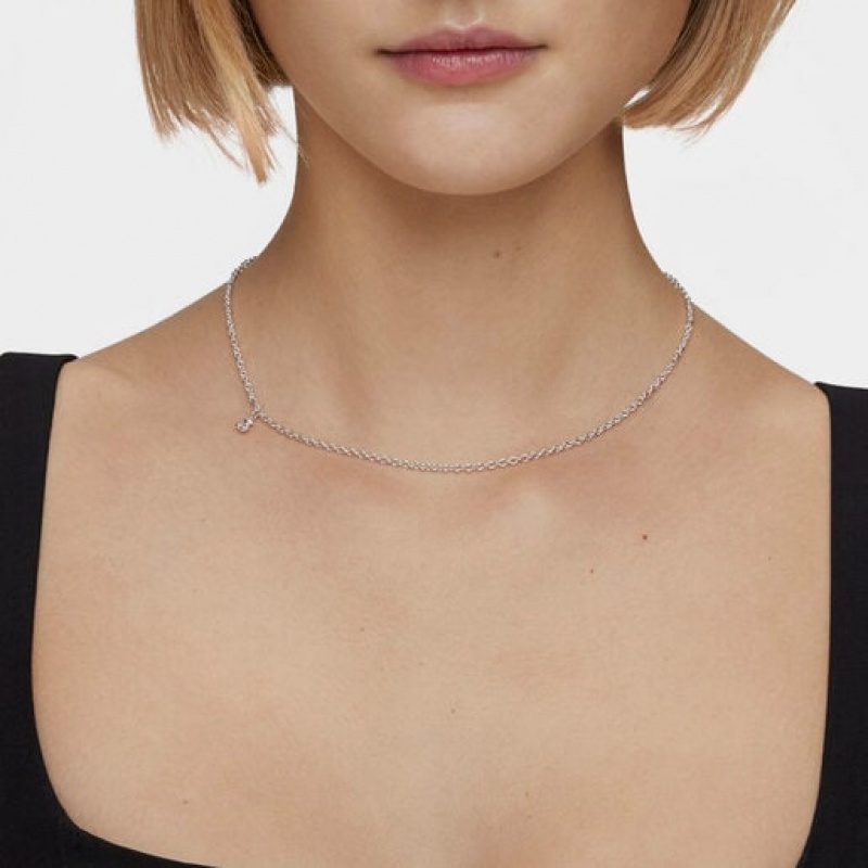 Tous Kurzes With Round Rings Bold Bear Halskette Silber | Österreich-TUXMVW637