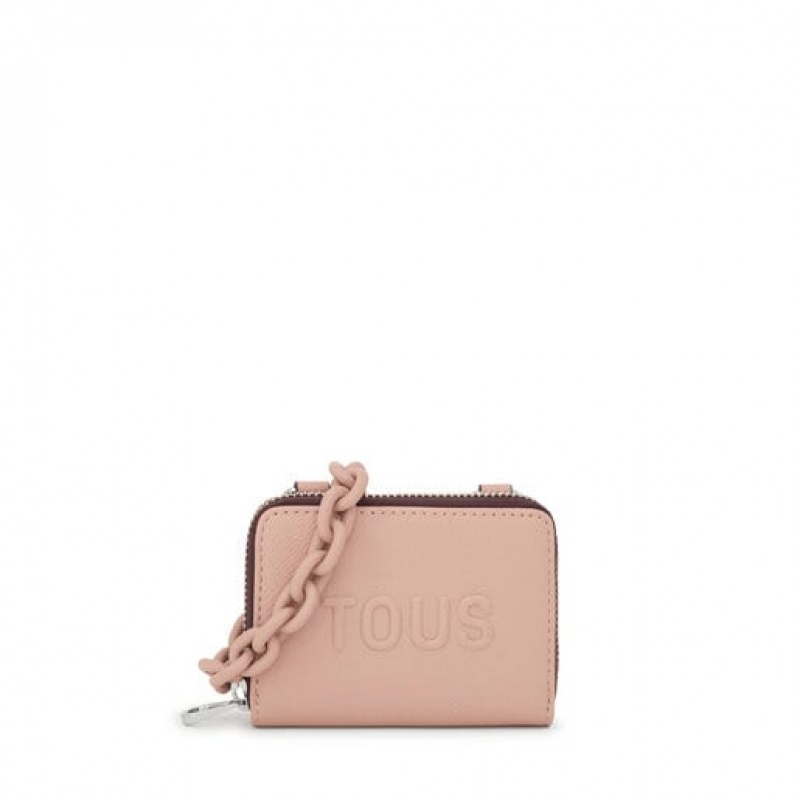 Tous La Rue New Hanging Change Geldbörse Beige | Österreich-KBRSZX325