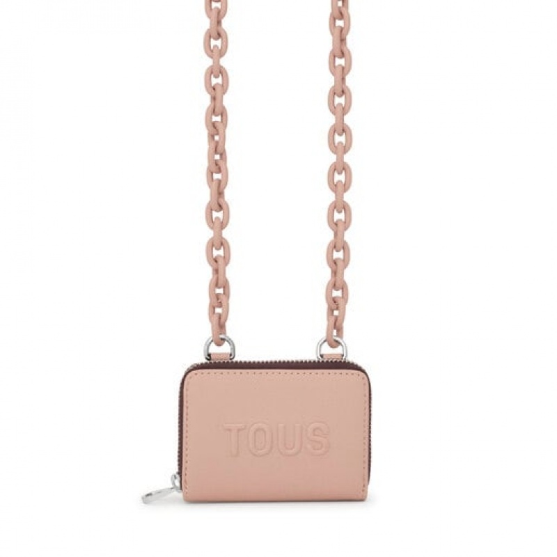 Tous La Rue New Hanging Change Geldbörse Beige | Österreich-KBRSZX325