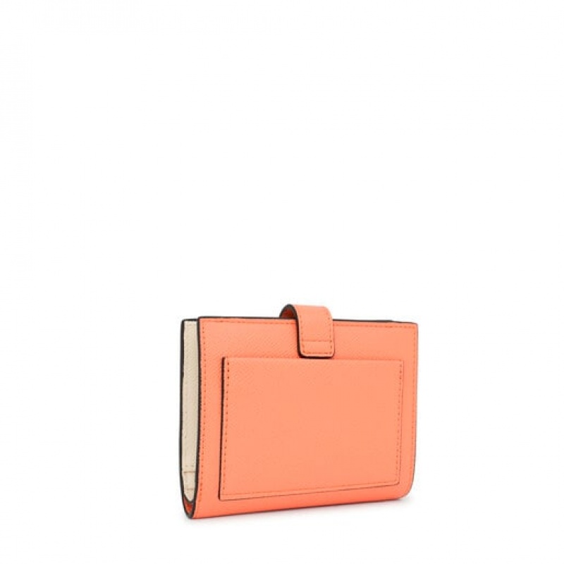 Tous La Rue Pocket Card Geldbörse Orange | Österreich-ALKCBR758