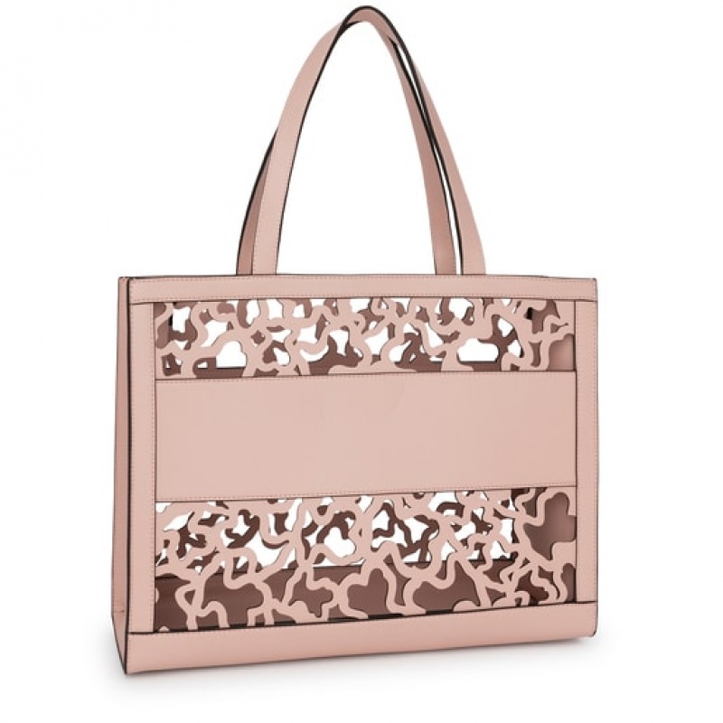 Tous Large Amaya Kaos Shock Handtasche Rosa | Österreich-ZYJAHD240