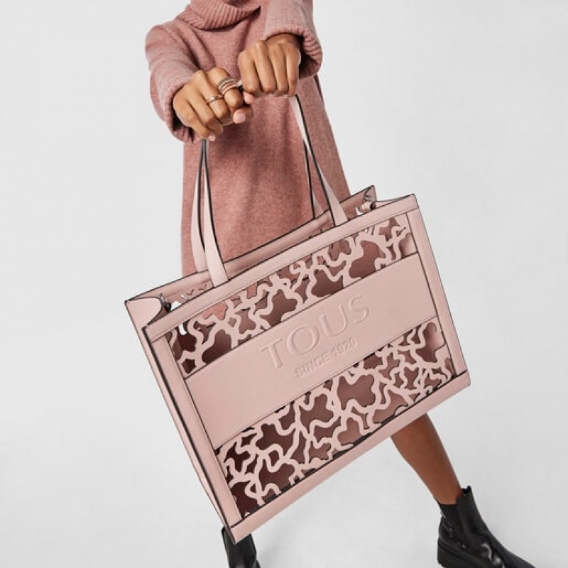 Tous Large Amaya Kaos Shock Handtasche Rosa | Österreich-ZYJAHD240