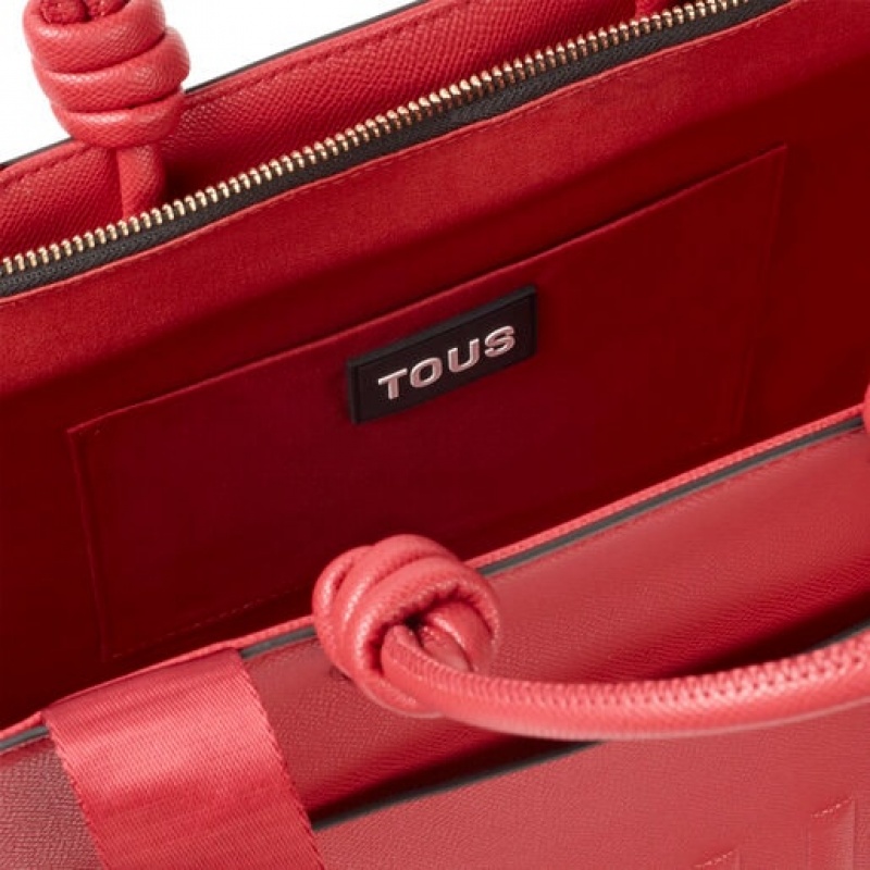 Tous Large Amaya La Rue New Handtasche Rot | Österreich-WFXPJM279