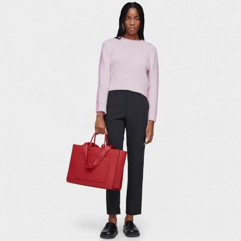 Tous Large Amaya La Rue New Handtasche Rot | Österreich-WFXPJM279