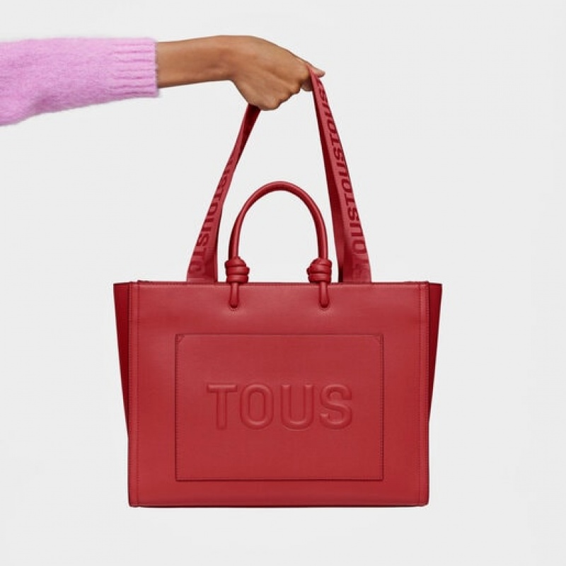 Tous Large Amaya La Rue New Handtasche Rot | Österreich-WFXPJM279