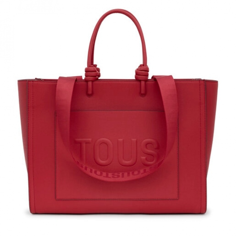 Tous Large Amaya La Rue New Handtasche Rot | Österreich-WFXPJM279