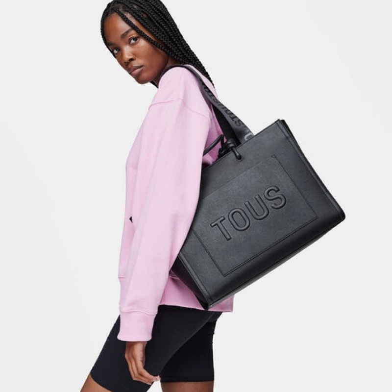 Tous Large Amaya La Rue New Handtasche Schwarz | Österreich-CNYHUM641