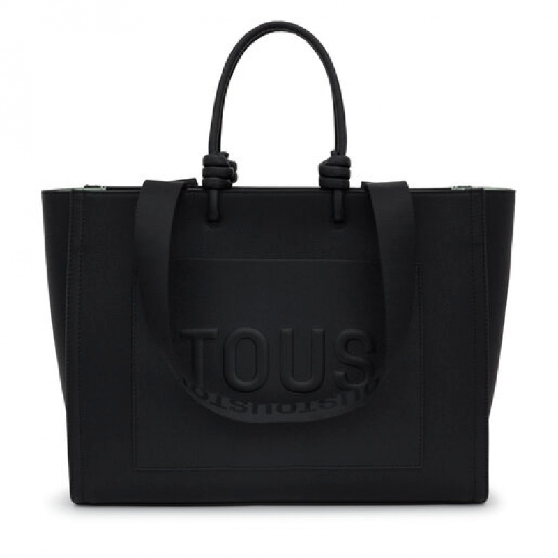 Tous Large Amaya La Rue New Handtasche Schwarz | Österreich-CNYHUM641